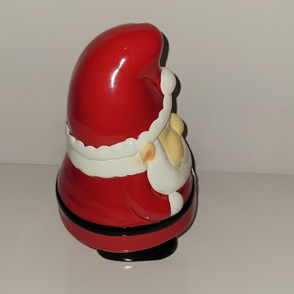 Santa Ceramic Gnome Decor ❤️ 9.5 in tall.  Adorable!! Christmas 🌲 - Picture 4 of 7
